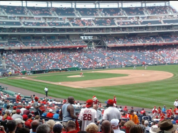 Sunday afternoon at Nationals Park